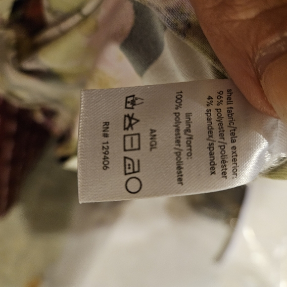 Venus Floral Bell Sleeve Off Shoulder Dress Size Small NWOT - Picture 6 of 6